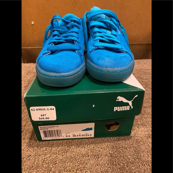 Puma Other - Puma Suede Iced Fluo JR